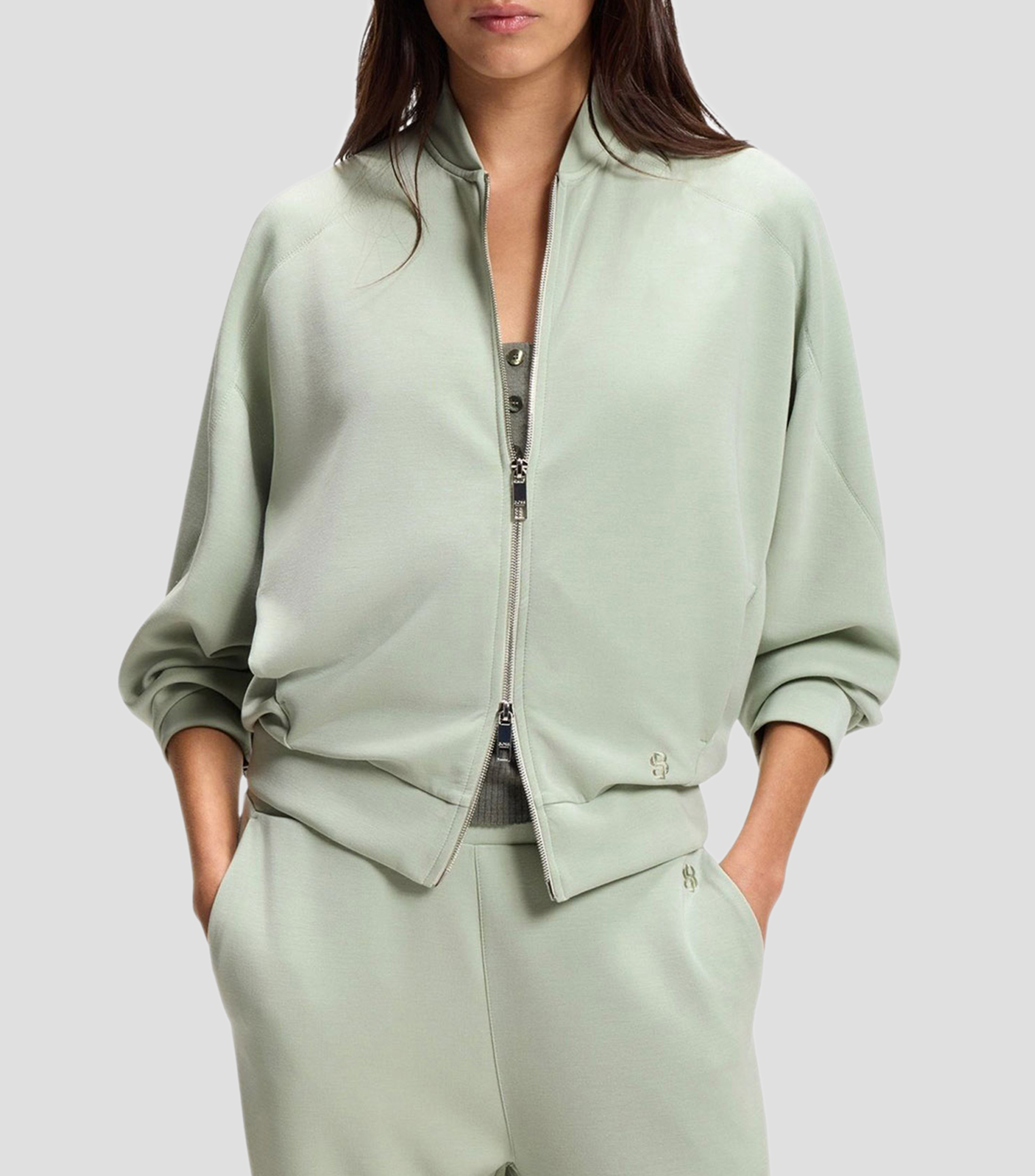 Sudadera con cierre Essaba Mujer